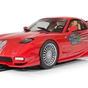 Modellino slot car Scalextric  HE FAST AND THE FURIOUS MAZDA RX7 DOM TORETTO  SLOT 1:32 modellismo