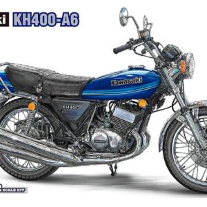 Modellino moto scala 1:12 Hasegawa KAWASAKI Kh400-A6 modellismo statico