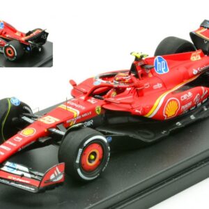 Modellino auto formula 1 F1 1:43 Looksmart FERRARI SF-24 ABU DHABI GP 2024 SAINZ modellismo statico
