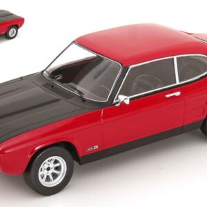 Modellino auto scala 1:18 FORD CAPRI MK I RS 2600 RED modellismo statico