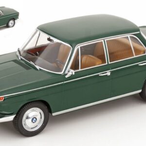 Modellino auto scala 1:18 BMW 2000 TYP 121 1966 GREEN modellismo statico