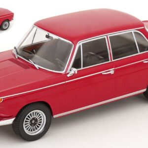 Modellino auto scala 1:18 BMW 2000 TYP 121 1966 RED diecast modellismo statico