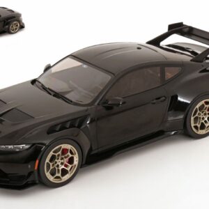 Modellino auto scala 1:18 FORD MUSTANG GTD 2025 BLACK modellismo statico