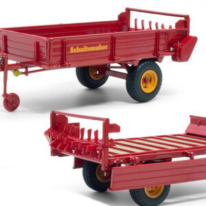 Modellino trattore RIMORCHIO SPANDILETAME SCHUITEMAKER SMS scala 1:32 modellismo statico