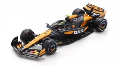 Modellino auto formula 1 F1 1:64 Spark MC LAREN MCL38 ABU DHABI GP 2024 NORRIS modellismo