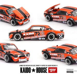 Modellino auto scala 1:64 Mini GT  NISSAN SKYLINE 2000 GT-R5KPGC10) KAIDO RACING V1 1:64 modellismo statico