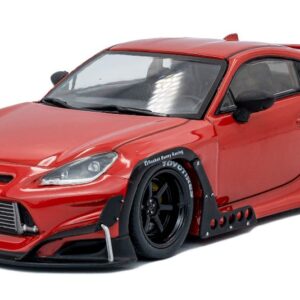 Modellino auto scala 1:43 TOYOTA GR86 COUPE 2022 RED diecast modellismo statico