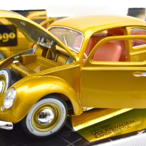 Modellino auto VOLKSWAGEN KAFER BEETLE MAGGIOLINO scala 1:18 Burago modellismo G