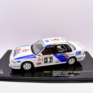 modellino auto rally scala 1:43 Mitsubishi galant VR 4 evo collezione