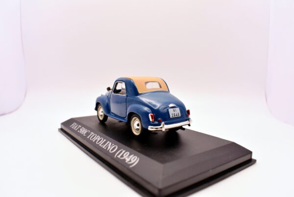 Modellino auto scala 1:43 FIAT 500 C topolino diecast collezione da edicola ixo - Image 5