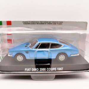 Modellino auto scala 1:43 FIAT DINO 2000 coupe blu diecast collezione modellismo