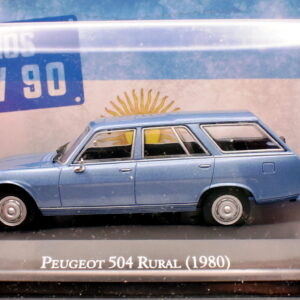 Modellino auto scala 1:43 Peugeot 504 rural diecast modellismo da collezione