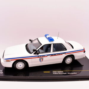 Modellino auto polizia scala 1:43 Ford crown police diecast modellismo da collezione