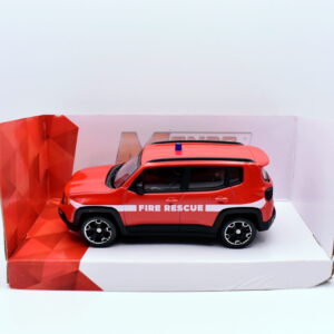 Modellino auto pompieri scala 1:43 jeep RENEGADE diecast modellismo da collezione
