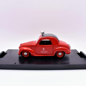 Modellino auto pompieri scala 1:43 Fiat 500 C VIGILI DEL FUOCO Brumm diecast modellismo da collezione