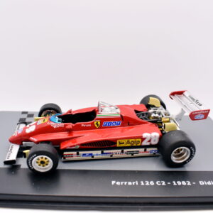 Modellini auto FORMULA 1 scala 1:43 FERRARI 126 C2 pironi collezione ixo