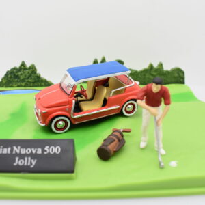 Modellino auto FIAT 500 JOLLY scala 1:43 diecast collezione modellismo