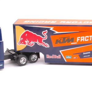 Modellino camion scala 1:43 AMERICAN TRUCK RED BULL KTM FACTORY RACING TEAM modellismo statico