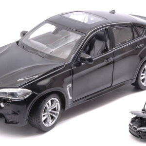 Modellino auto scala 1:24  BMW X6 M BLACK modellismo statico