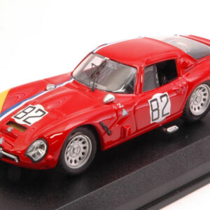 Modellino auto scala 1:43 Best Model ALFA ROMEO TZ2 N.82 15th 1000 KM NURBURGRING 1967 TROSCH-PILETTE racing modellismo