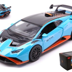 Modellino auto scala 1:32 LAMBORGHINI HURACAN STO diecast modellismo statico