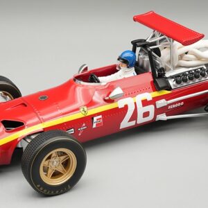 Modellino auto formula 1 F1 scala 1:18 FERRARI 312F168 FRENCH GP 1968 ICKX modellismo