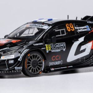 Modellino auto rally scala 1:43 Ixo Model  TOYOTA GR YARIS N.69 RALLY1 MONTE CARLO 2025 ROVANPERA-HALLTUNEN modellismo