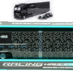 Modellino camion scala 1:43 Burago MERCEDES ACTROS GIGASPACE WF1 W15 RUSSELL modellismo statico