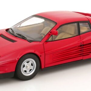 Modellino auto scala 1:12 FERRARI TESTAROSSA 1984 RED diecast modellismo statico