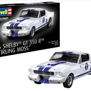 Modellino auto model kit di montaggio Revell SHELBY GT350 R modellismo scala 1:24