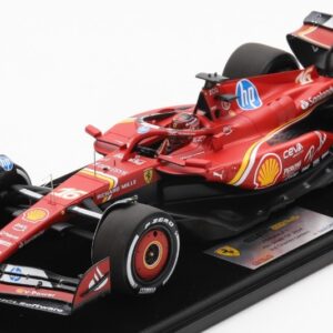 Modellino auto formula 1 F1 scala 1:18 Looksmart FERRARI SF-24 N.16 3rd ABU DHABI GP 2024 C.LECLERC modellismo