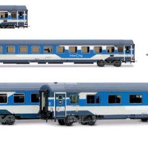 Modellino treno modellismo ferroviario  Rivarossi  FS 3-unit pack, 1x GRAN CONFORT + 2x Z1 COACHES REBUILT EP.VI 1:87