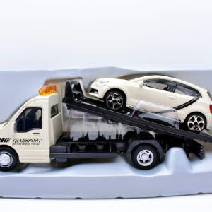 Modellino auto 1:43 transport rimorchio vw Polo GTI burago diecast modellismo