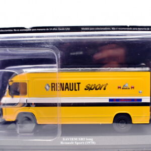 modellino auto rally scala 1:43 Saviem SB2 long renault sport collezione