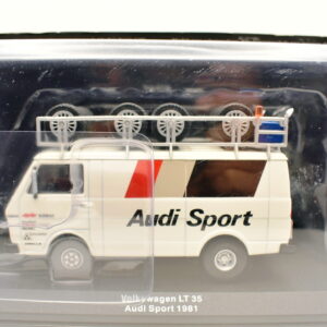 modellino auto rally scala 1:43 volkswagen LT 35 audi sport collezione