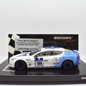 Modellino auto racing scala 1:43 Aston martin rapide S minichamps modellismo statico