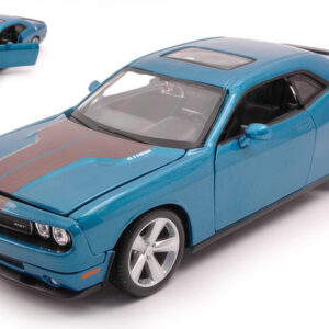 Modellino auto scala 1:24 DODGE CHALLENGER SRT8 2008 diecast modellismo statico