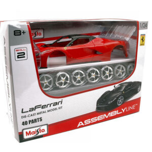 Modellino auto model kit di montaggio Maisto  FERRARI LA FERRARI RED KIT 1:24 modellismo