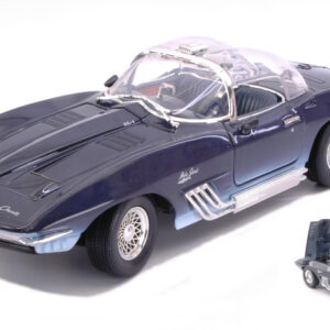 Modellino auto scala 1:18 CORVETTE MAKO SHARK 1961 diecast modellismo statico