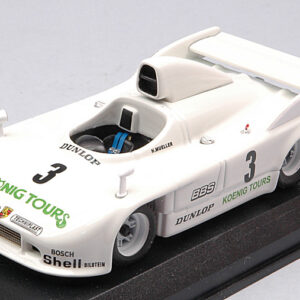 Modellino auto scala 1:43 Best PORSCHE 9084 NURBURGRING 1981 MULLER (FATAL ACCIDENT)-BRUNN racing modellismo