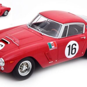 Modellino auto scala 1:18 FERRARI 250 GT SWB LM 1961 TRINTIGNANT-ABATE diecast modellismo statico