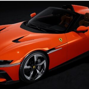 Modellino auto scala 1:43 Looksmart FERRARI 12 CILINDRI SPIDER modellismo statico