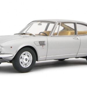 Modellino auto scala 1:18 FIAT DINO COUPE SILVER modellismo statico collezione