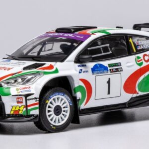 Modellino auto scala 1:43 Ixo TOYOTA GR YARIS RALLY VOYONIC GRAMPIAN FOREST 2024 INGR.-KIHUR. modellismo