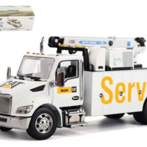 Modellino camion Diecast Master KENWORTH T38D AUTO-CRANE TITAN 1:50 modellismo statico