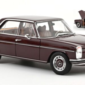 Modellino auto scala 1:18 Norev  MERCEDES 200 1968  RED BROWN modellismo statico