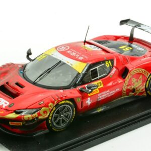 Modellino auto scala 1:43 Looksmart FERRARI 296 GT3 MACAU GT CUP FIA GT 2024 SERRA racing modellismo