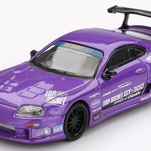 Modellino auto scala 1:64 Mini GT TOYOTA SUPRA MK4 A80 TOPSECRET GT-300 modellismo