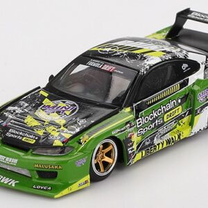 Modellino auto scala 1:64 NISSAN SILVIA S15 LB-SUPERSILHOUETTE #555 V2 FORMULA DRIFT JAPAN racing modellismo