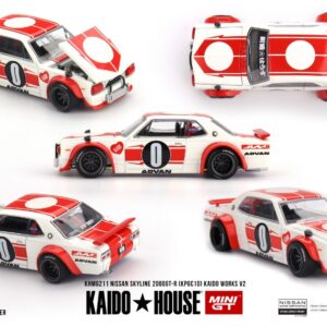 Modellino auto GT NISSAN SKYLINE GTR KPGC10 KAIDO WORKS V2 1:64 modellismo